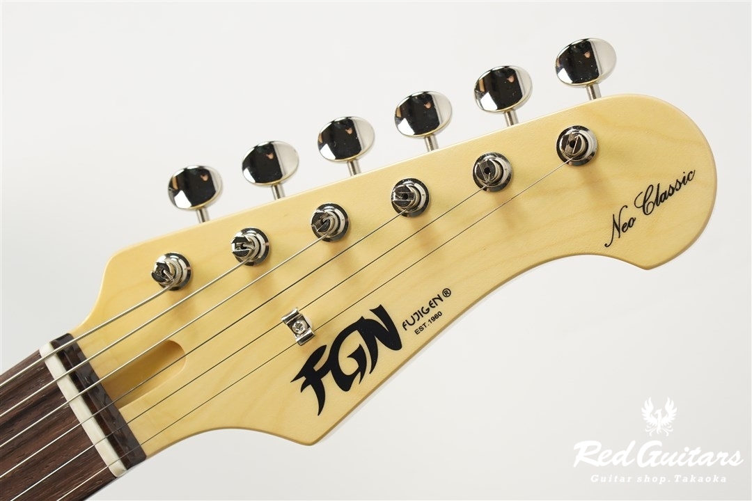 FUJIGEN Neo Classic NTE10RAL - Black | Red Guitars Online Store